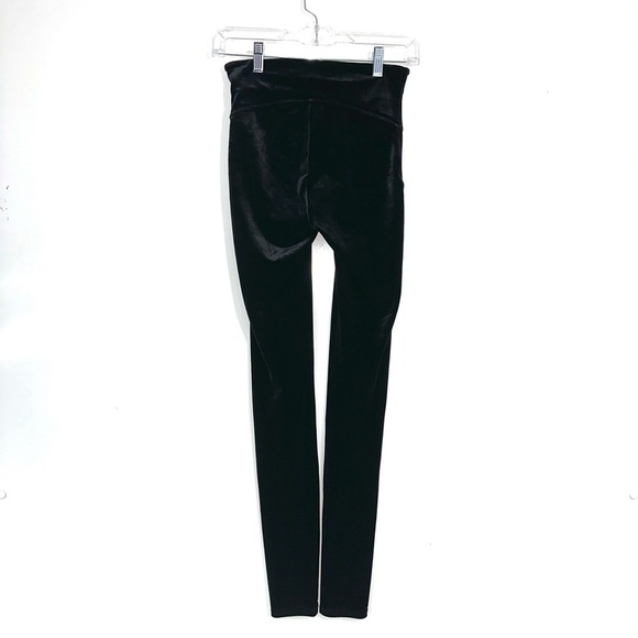 Spanx Black Velvet Leggings - Picture 5 of 11